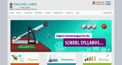 Desktop Screenshot of amrita.olabs.co.in