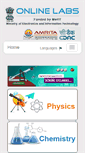 Mobile Screenshot of amrita.olabs.co.in
